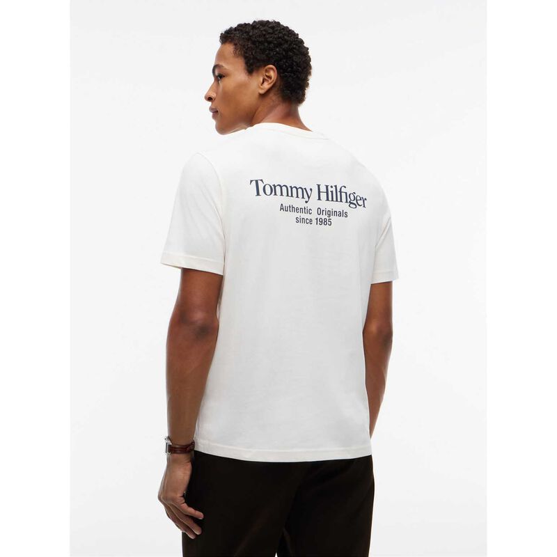 Tommy Hilfiger Back Logo Crew Neck T-Shirt image number 1